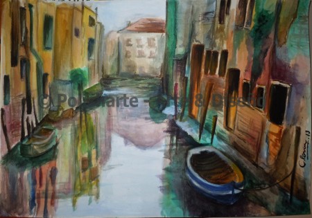 Botes en Venecia. 2013